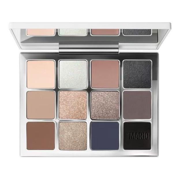 Ojos de la paleta de sombras de ojos de ojos etéreas: luz de luna del maquillaje de Mario. Precio: 76 euros