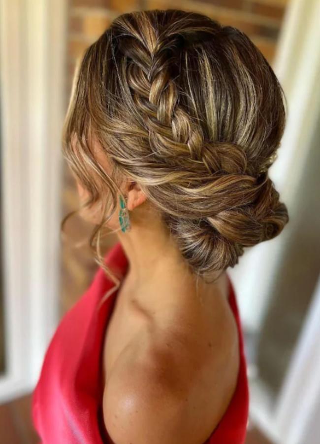 Recolectado con Braid Wedding (@peinados_trenzas_faciles)