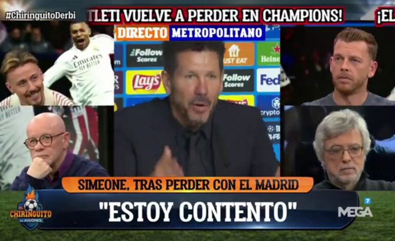 ojo a la reacción de Guti a la desafiante rueda de prensa de Simeone