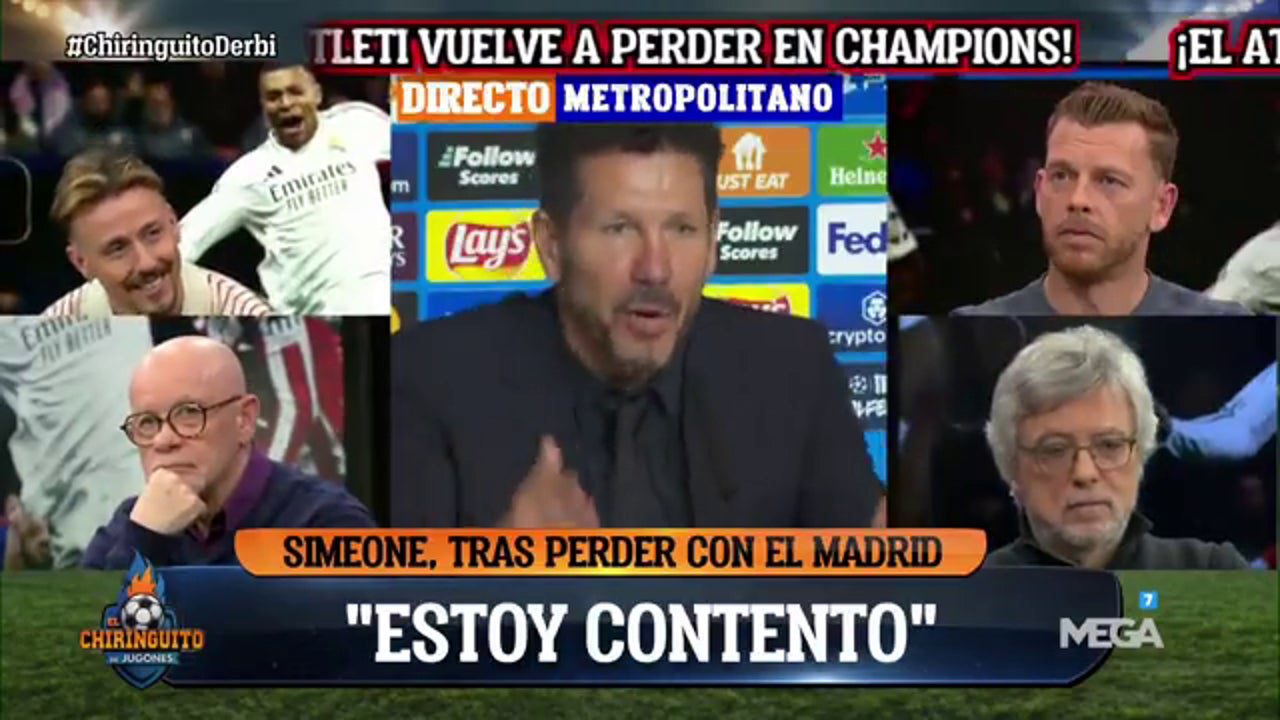 ojo a la reacción de Guti a la desafiante rueda de prensa de Simeone