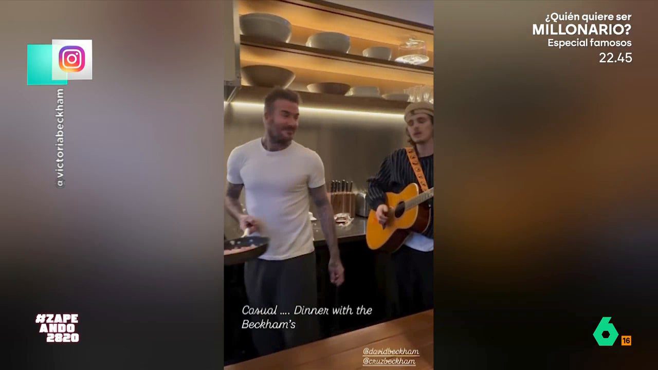 así es una cena ‘casual’ en casa de los Beckham