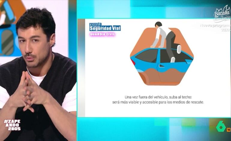 ¿Sabes qué hacer si te atrapa un temporal dentro del coche? Francisco Cacho te lo cuenta