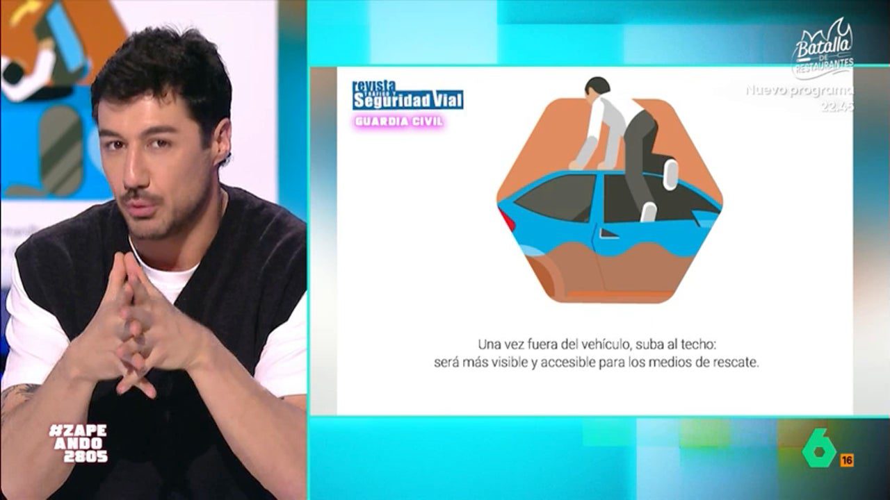 ¿Sabes qué hacer si te atrapa un temporal dentro del coche? Francisco Cacho te lo cuenta