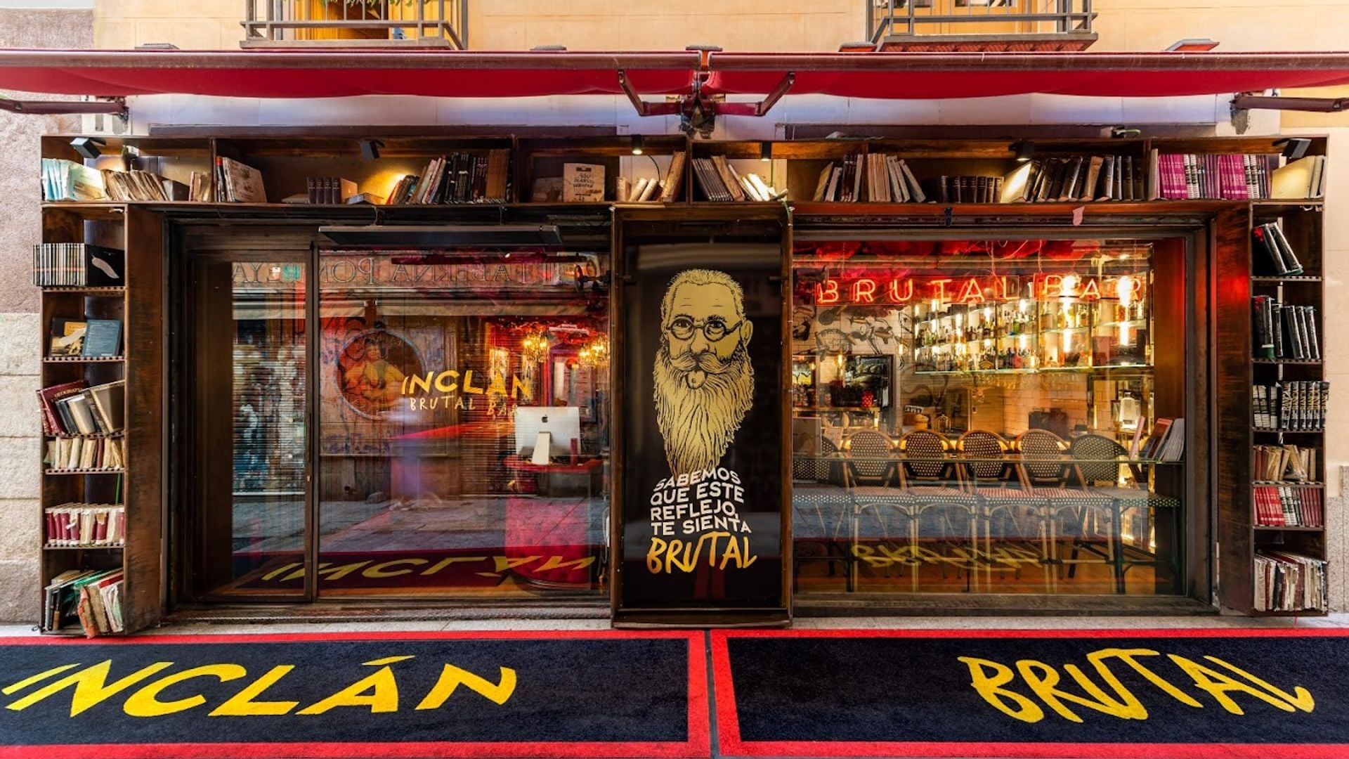 Incluyó el bar brutal en Madrid