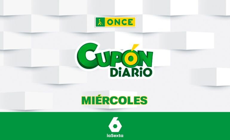Comprobar el resultado del Cupón Diario de la ONCE del miércoles 30 de abril de 2025