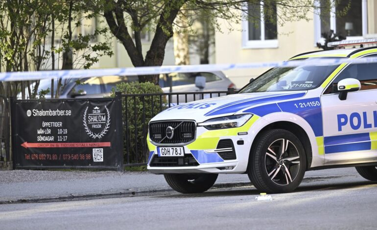 Detenido un adolescente de 16 años huido de un centro de menores por el tiroteo en Suecia