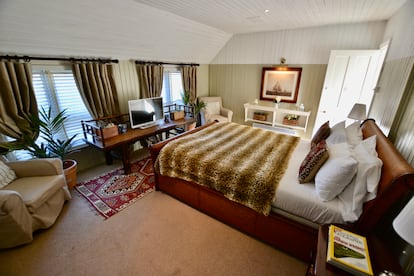 Una de las 90 habitaciones disponibles en la isla de Osea.