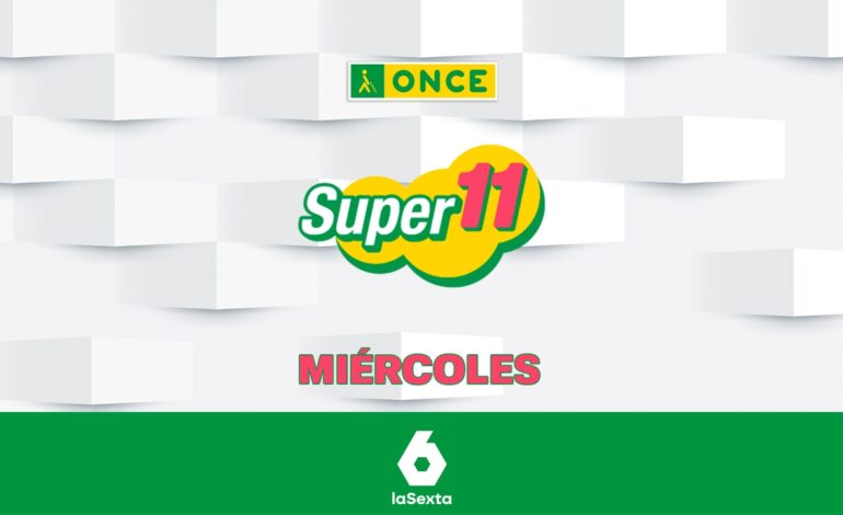 Comprobar los 5 resultados del Super 11 de la ONCE de hoy, miércoles 30 de abril de 2025