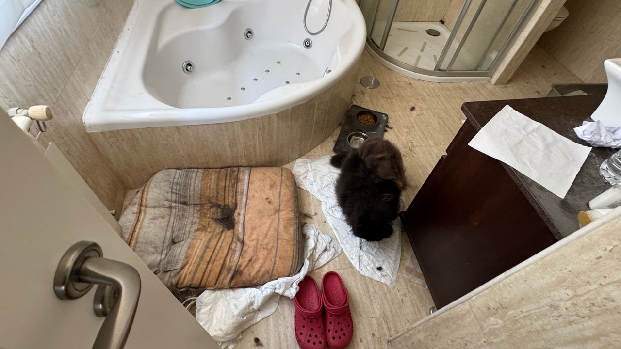 Las desgarradoras imágenes del interior de la casa en la que vivían los tres niños en un chalet de Oviedo