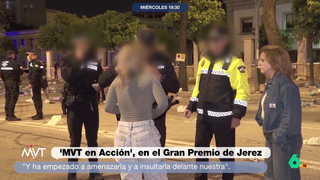 MVT acompaña a la Policía una noche en Jerez durante el Gran Premio de MotoGP: «La tengo que matar, hija de puta»