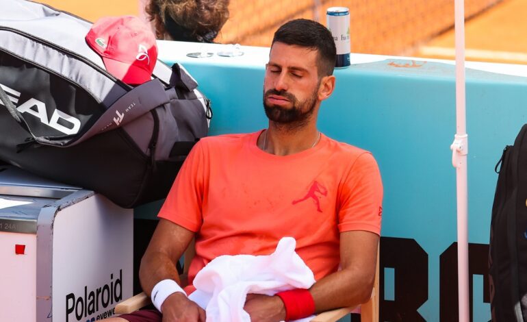 Novak Djokovic, como nunca lo habías visto: ¡Ojo al brutal enfado en Masters 1000 de Madrid!
