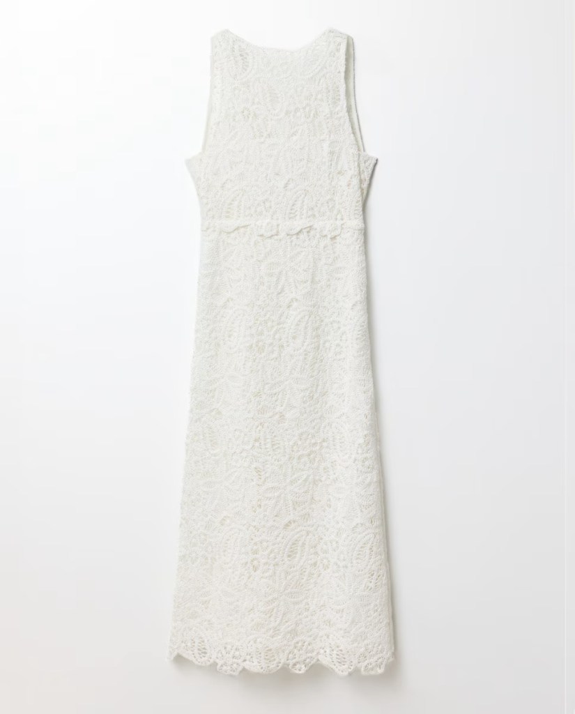 Vestido blanco sfera
