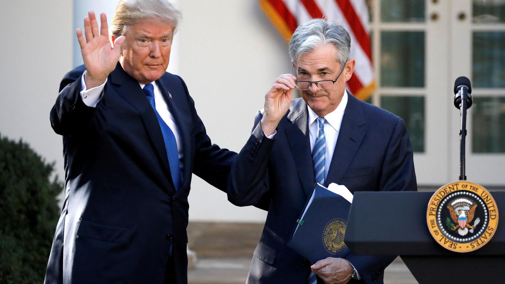 Powell defiende ante Trump que la Fed tomará sus decisiones sobre tipos de forma objetiva y apolítica
