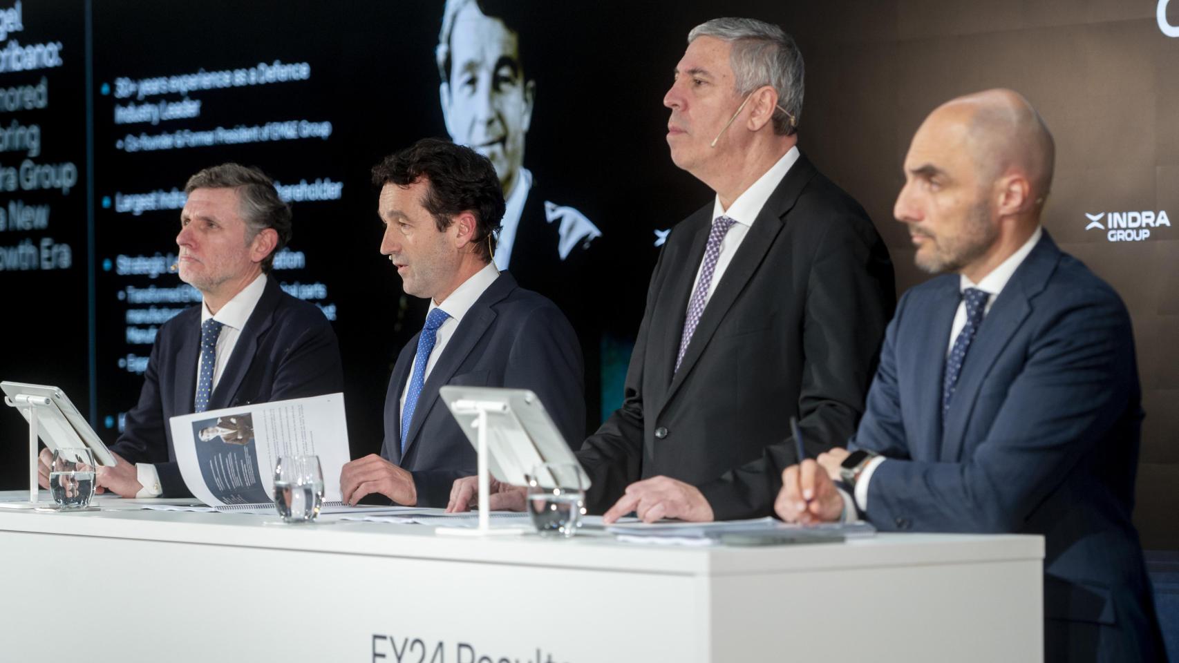 Indra gana un 3,2% menos en el primer trimestre de 2025, pero aumenta sus ingresos, su cartera y su contratación