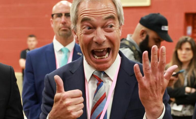 La derecha populista de Nigel Farage da un golpe al Gobierno laboralista en las elecciones locales de Inglaterra