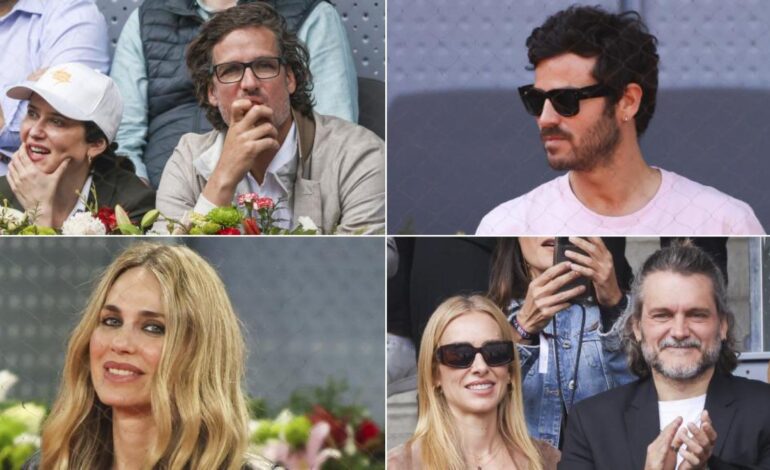 los VIPs se dan cita en el Open de Madrid durante el Puente de Mayo