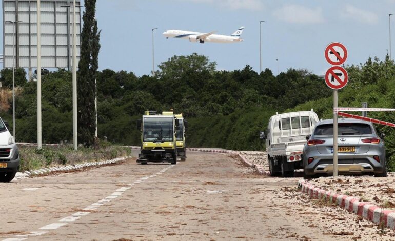 Seis heridos en Israel tras el ataque hutí de Yemen con un misil balístico cerca del aeropuerto de Tel Aviv