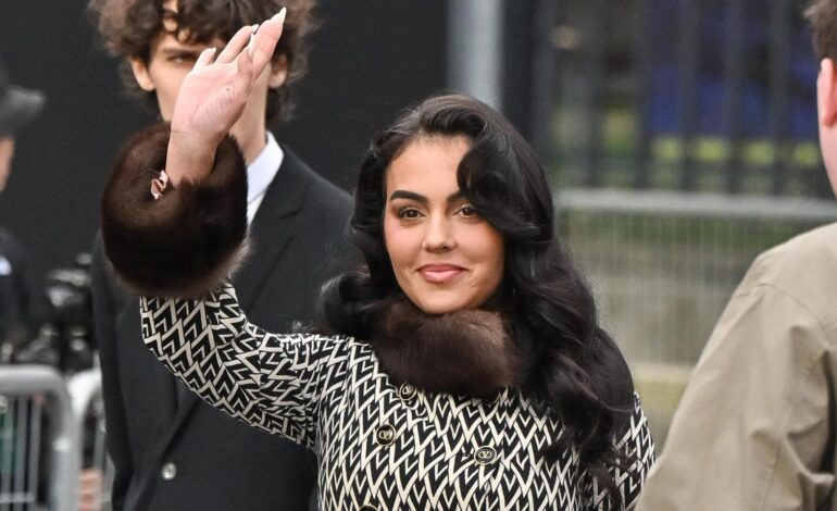 Georgina Rodríguez luce un reloj de 10.000 euros repleto de diamantes y con un significado muy especial