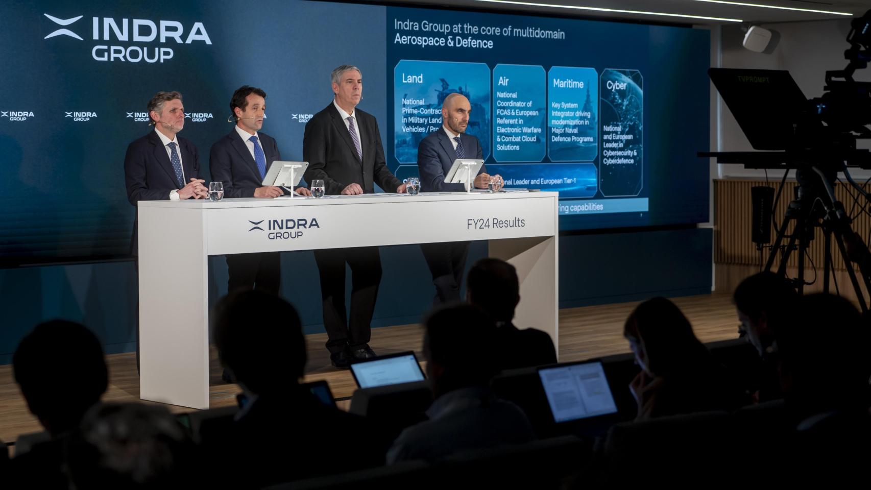 Indra aspira a lograr «una parte relevante» de los proyectos del plan del Gobierno para invertir 10.000 millones en defensa