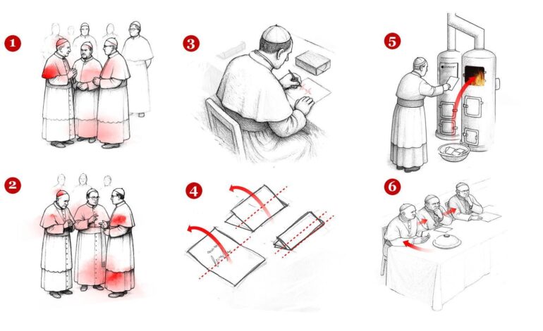 así funciona el proceso secreto
de elección del Papa