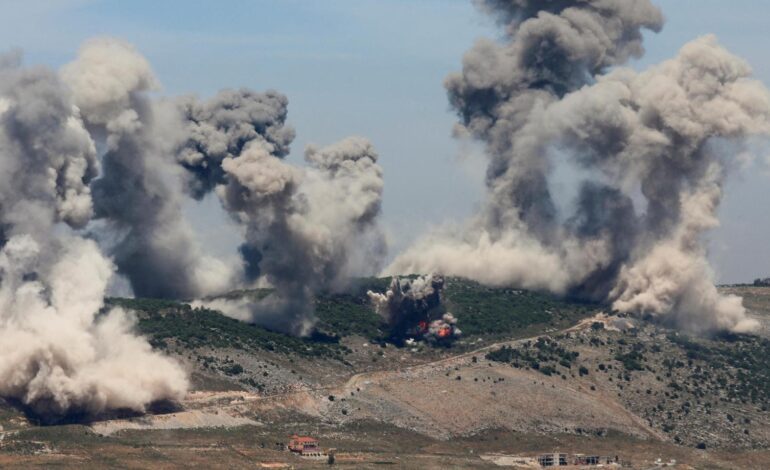 Israel lanza un bombardeo a gran escala contra el sur del Líbano y vuelve a violar el alto el fuego acordado en noviembre