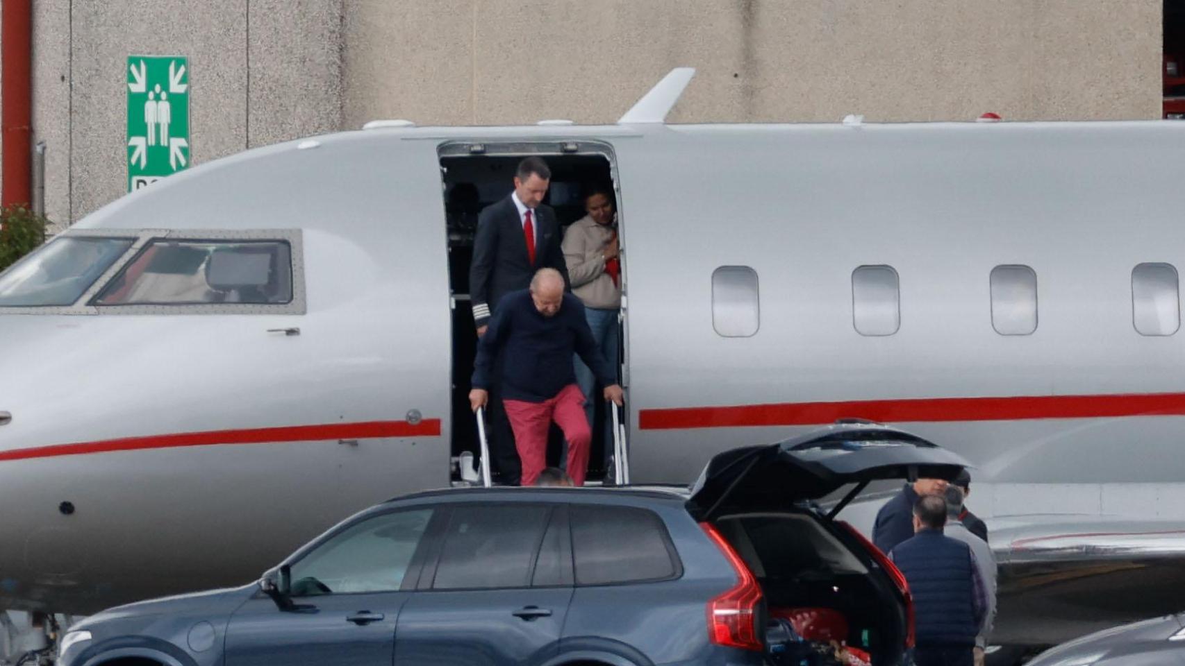 El emérito Juan Carlos visita Galicia en vísperas del acto de conciliación con Miguel Ángel Revilla