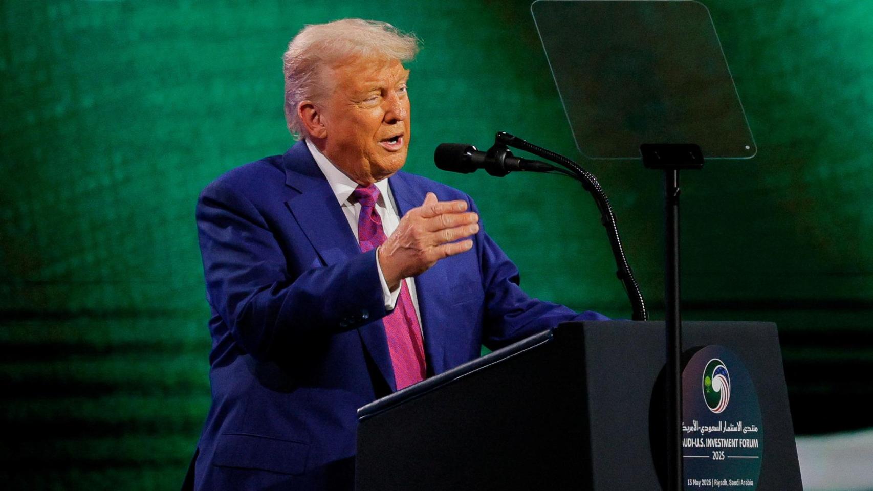 Trump anuncia desde Riad el levantamiento de todas las sanciones impuestas a Siria: «Es su momento de brillar»