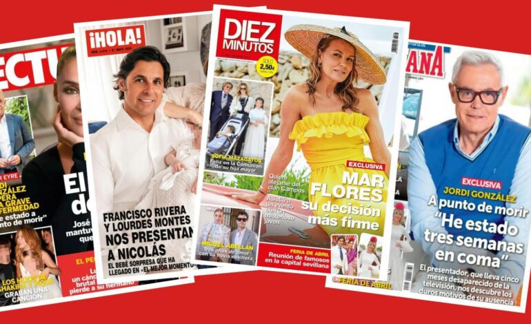 Kiosco rosa: Sofía Mazagatos y Tito Pajares, juntos y en familia, celebran la Comunión de su hija mayor