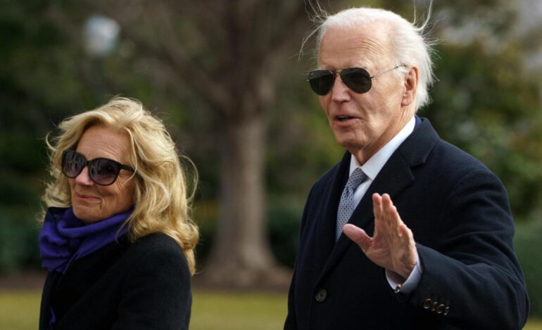 el núcleo familiar que arropa a Joe Biden tras anunciar su cáncer