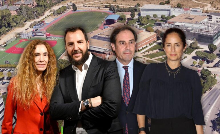 Los hijos de Borja Thyssen y de Adriana Herrera, entre los alumnos del colegio donde han abatido a tiros a un ucraniano