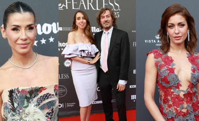 desfile de famosos en los Premios Mujer Fearless 2025