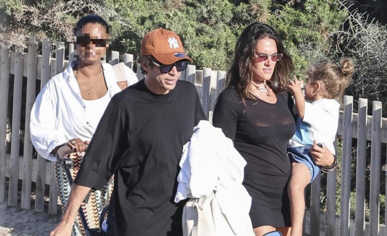 el plan de playa con sus hijas tras ser padres por segunda vez