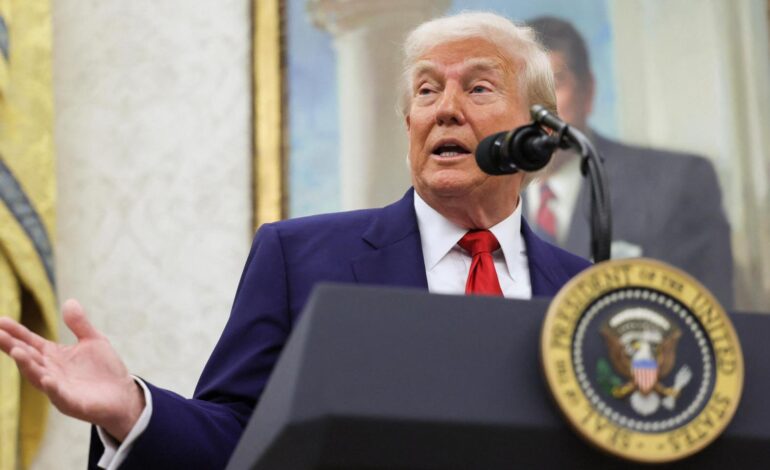 La Corte de Apelaciones de EEUU restablece los aranceles de Trump temporalmente horas después de ser bloqueados