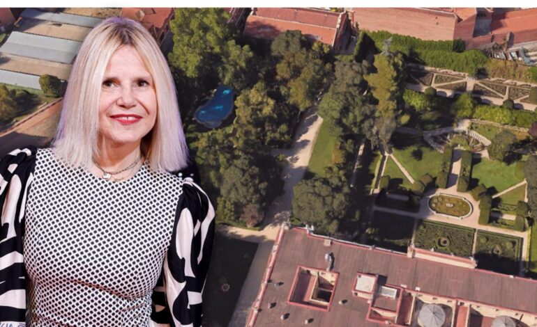 Eugenia Martínez de Irujo enseña por primera vez las zonas privadas del palacio de Liria, de uso exclusivo familiar