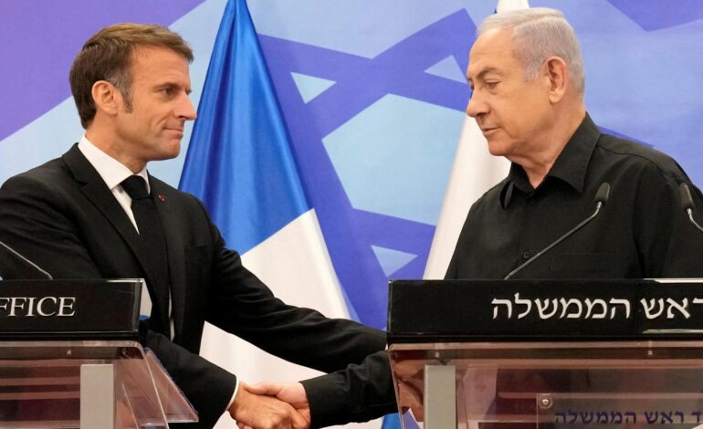Israel acusa a Macron de iniciar una «cruzada» antisionista mientras Hamás desconfía del plan de paz de Witkoff en Gaza
