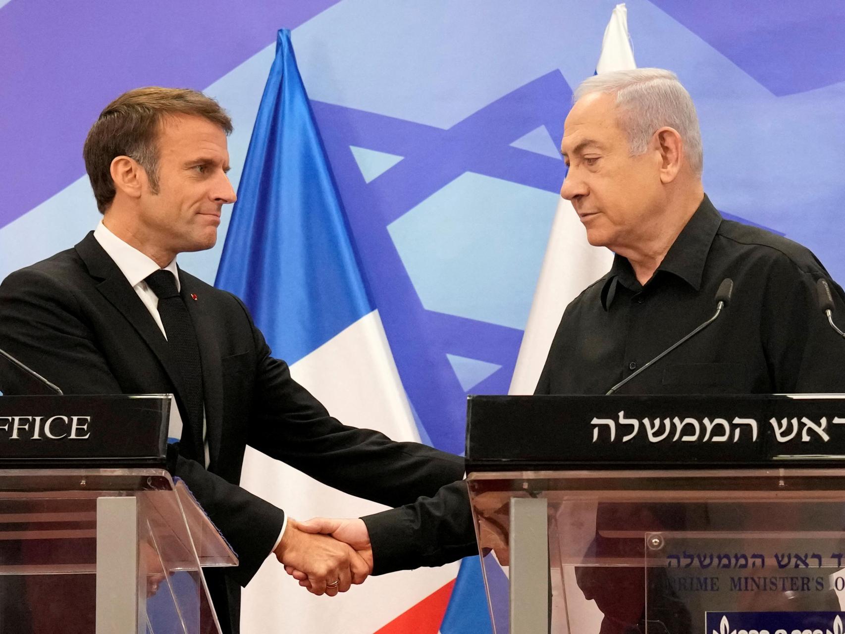 Israel acusa a Macron de iniciar una «cruzada» antisionista mientras Hamás desconfía del plan de paz de Witkoff en Gaza