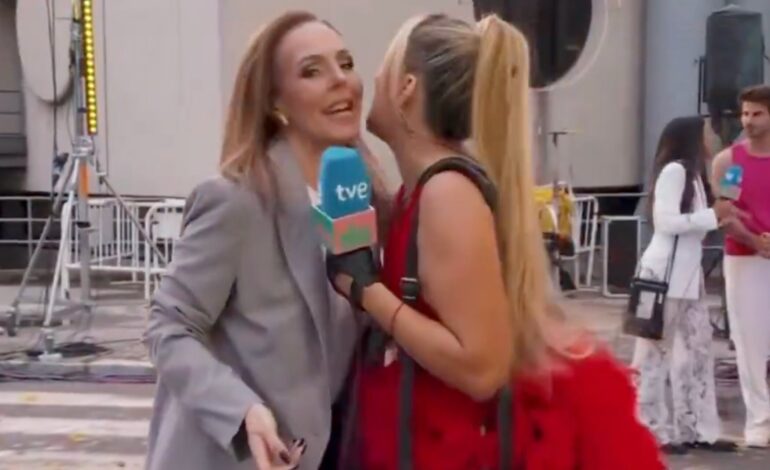 Así ha sido el tenso encuentro entre Marta Riesco y Rocío Carrasco en el estreno de ‘La familia de la tele’