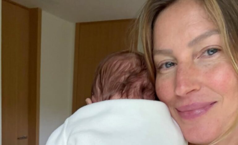 Gisele Bündchen celebra el Día de la Madre compartiendo las primeras fotos de su bebé