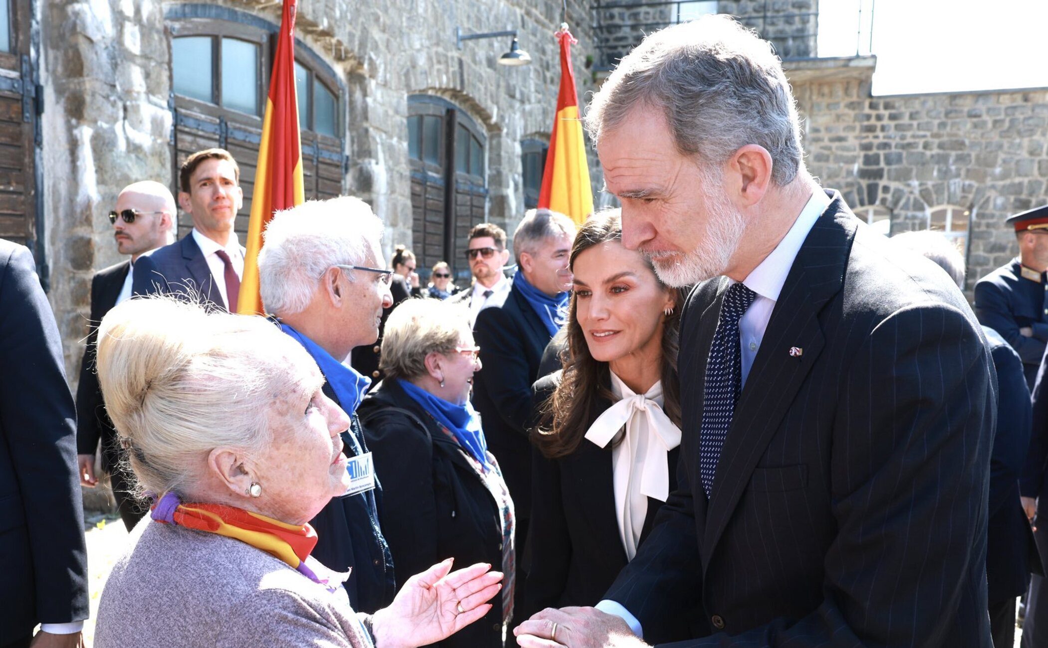 Los Reyes Felipe y Letizia homenajean a las víctimas españolas de Mauthausen en el 80 aniversario de su liberación