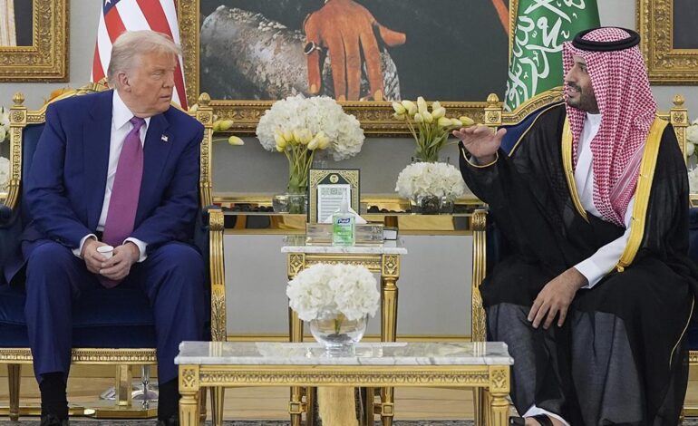 Trump comienza su gira de varios días en Oriente Próximo con su primera parada en Arabia Saudí