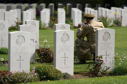 El Bayeux War Cemetery, el segundo cementerio más grande de Francia de soldados de la Commonwealth que participaron en la II Guerra Mundial.