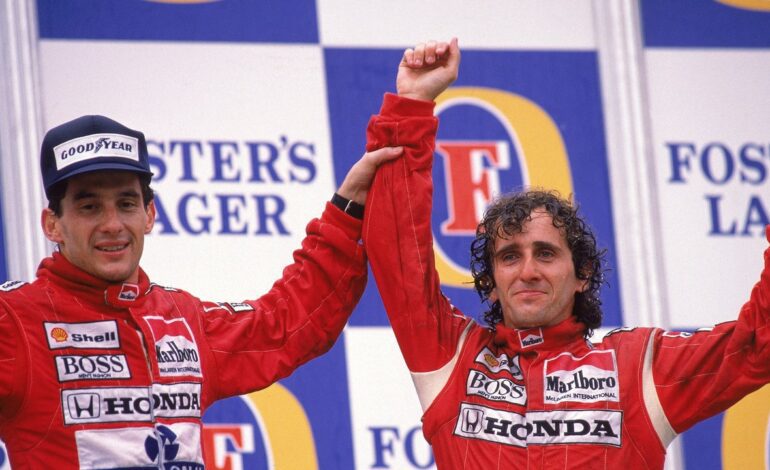 El homenaje de Alain Prost a Ayrton Senna en el 31º aniversario de su muerte