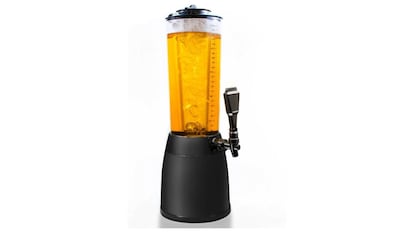 Dispensador de bebidas con luz LED.