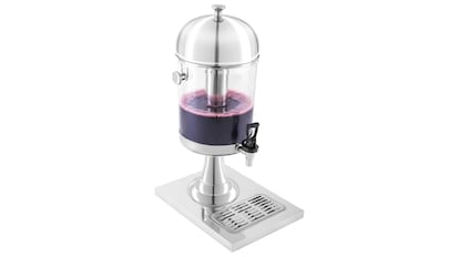 Dispensador de bebidas de siete litros con capacidad.