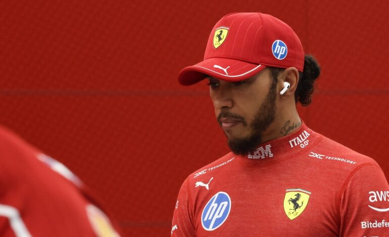 El dramático juicio de Hamilton sobre el Ferrari: «Tocamos el coche y…»