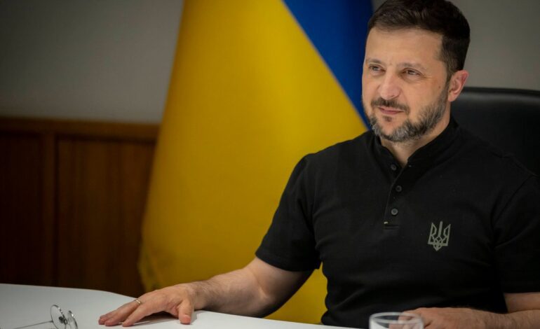 Zelenski se muestra dispuesto a negociar un alto el fuego «desde hoy» siempre que Rusia tome medias recíprocas