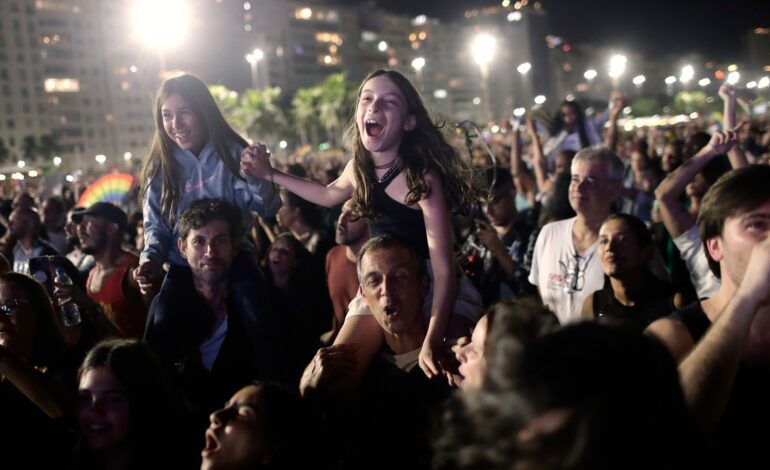 La Policía de Brasil impidió un atentado con bomba durante el concierto de Lady Gaga en Copacabana al que acudieron dos millones de personas