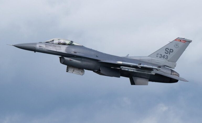 La República Checa entrenará a los militares ucranianos que pilotan los aviones estadounidenses F-16