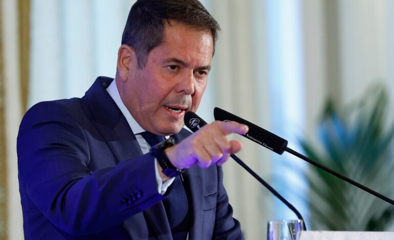 Cuerva admite «presiones» de Garamendi para no presentarse a la reelección: «Sigo recibiéndolas»