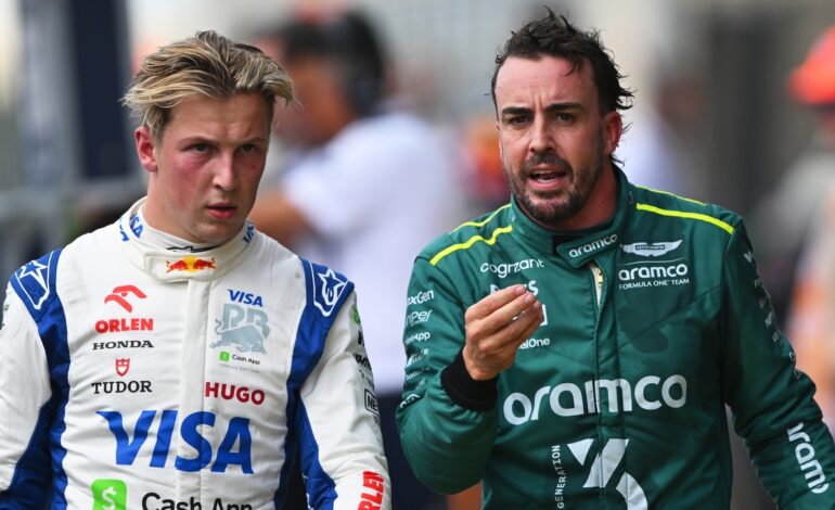 La sorpresa de Liam Lawson: ¡Incluye a Fernando Alonso a la hora de crear su piloto perfecto!